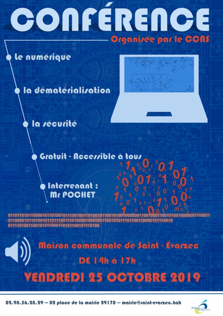 Conférence Informatique 25 oct 2019 