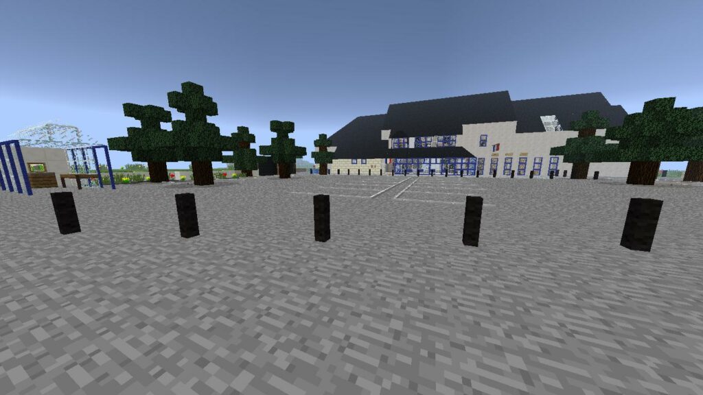 Minecraft – Extérieur Mairie (1)