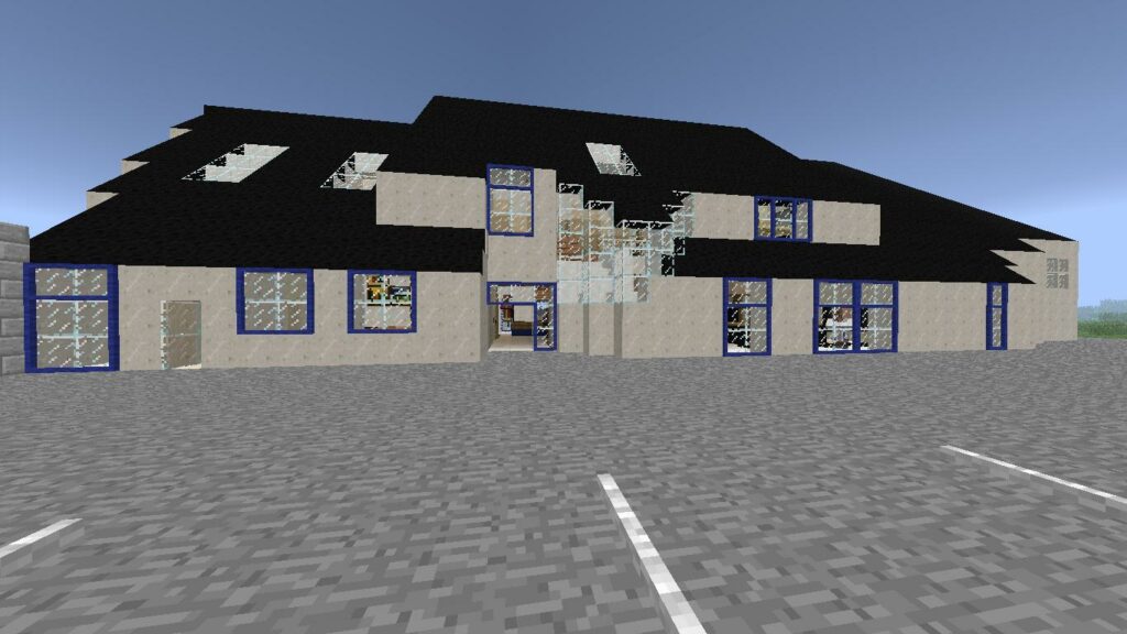 Minecraft – Extérieur Mairie (5)