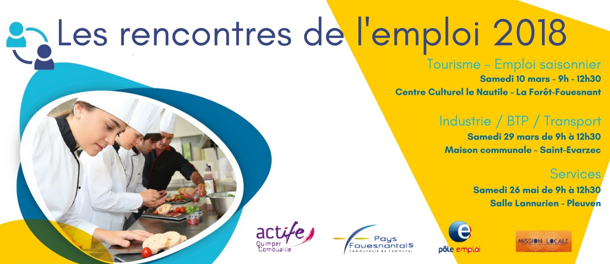 Rencontres de l’emploi 2018 (Tourisme et emploi saisonnier)