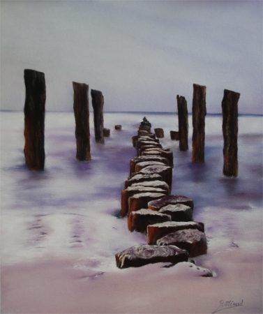 Pastels : Raymond Ménard