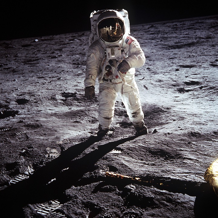 L’homme sur la lune