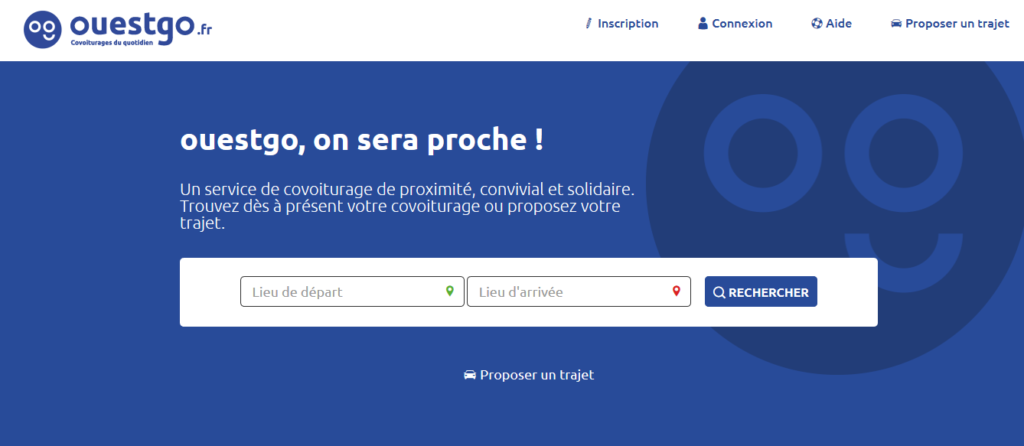 Vous allez être re dirigé vers le site web de Ouestgo.fr