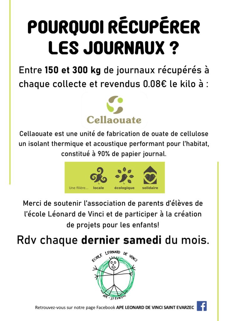 Affiche pourquoi récupérer les journaux