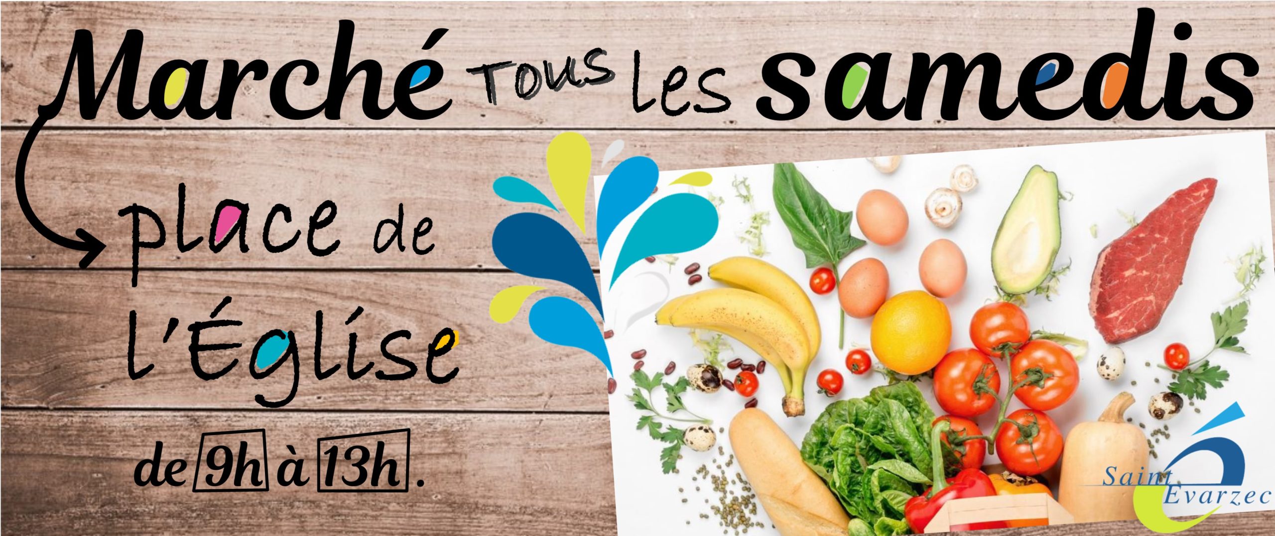 Ouverture du marché place de l’Église le samedi 5 mars 2022 !