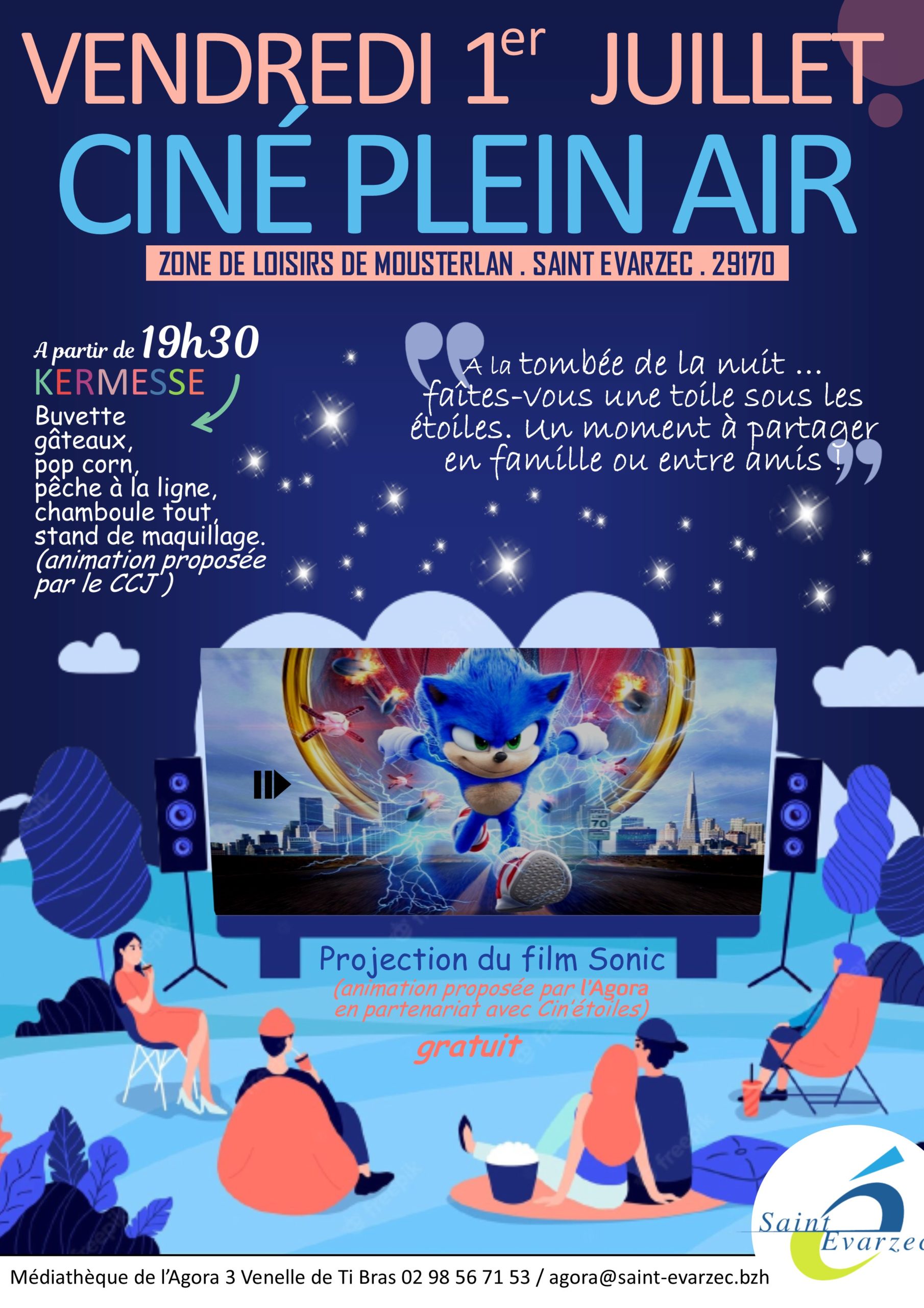 CINE PLEIN ET KERMESSE