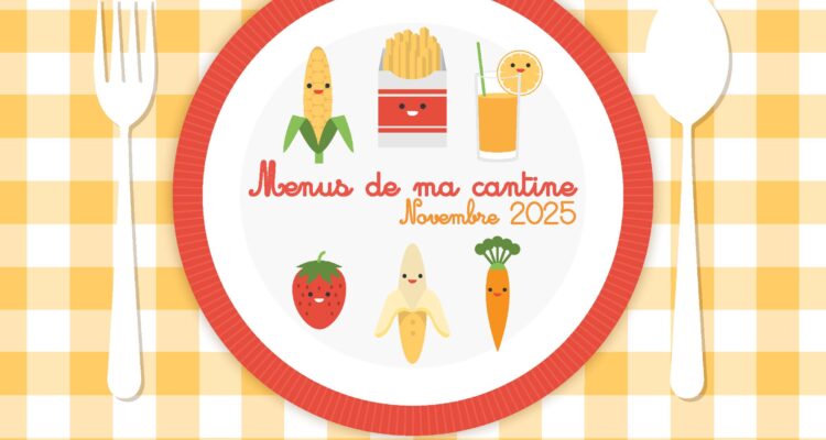 Menus cantine Novembre 2025