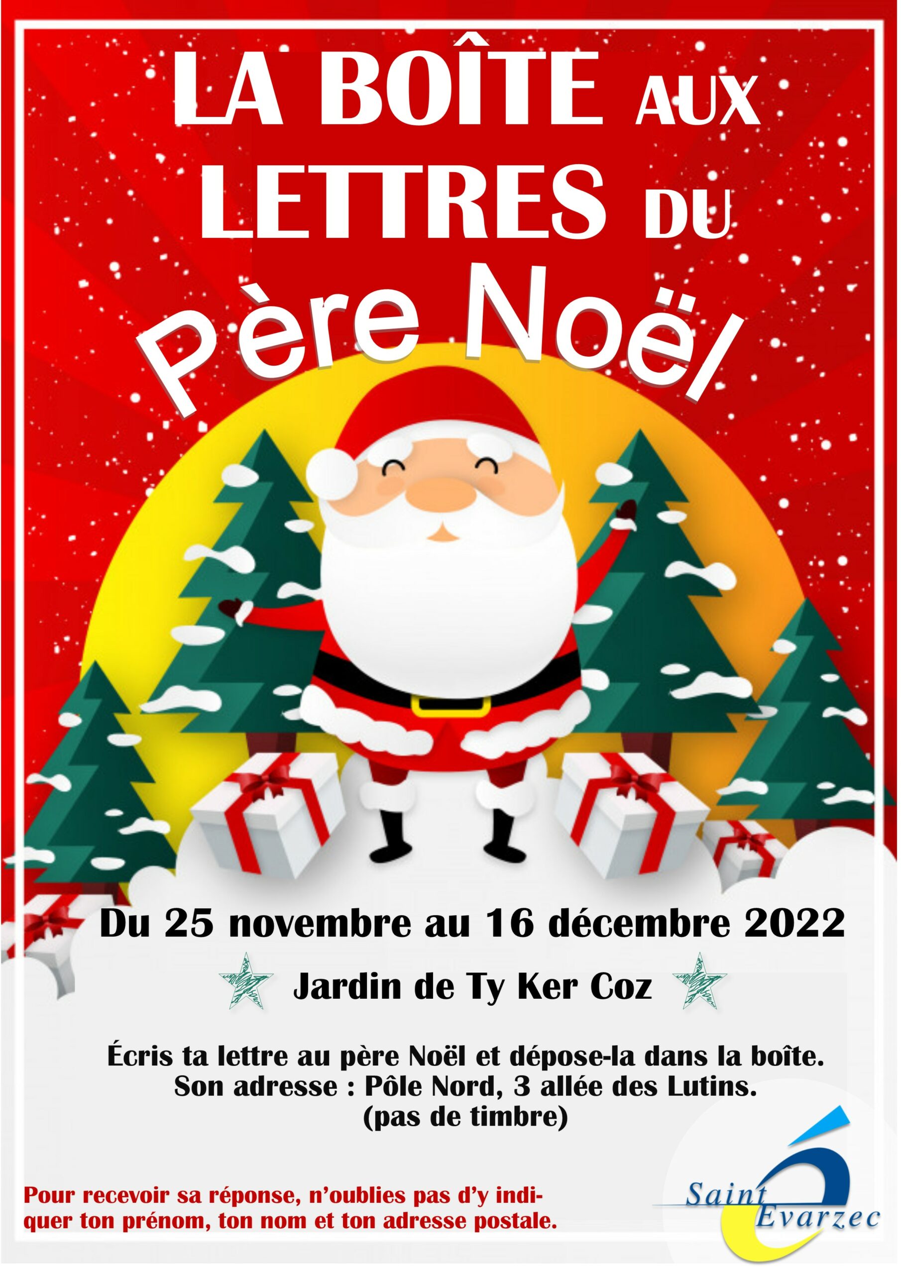 LA BOITE AUX LETTRES DU PÈRE NOËL EST ARRIVÉE📮🎅