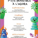Programme des vacances du printemps à la Médiathèque de l'Agora.