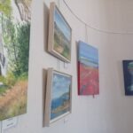 Exposition de peintures.