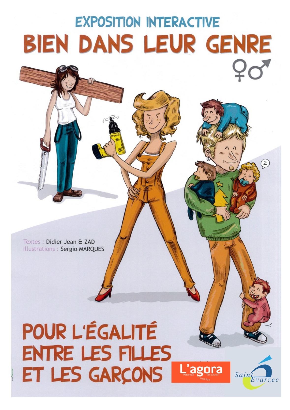 Égalité femme homme, exposition "Bien dans leur genre".