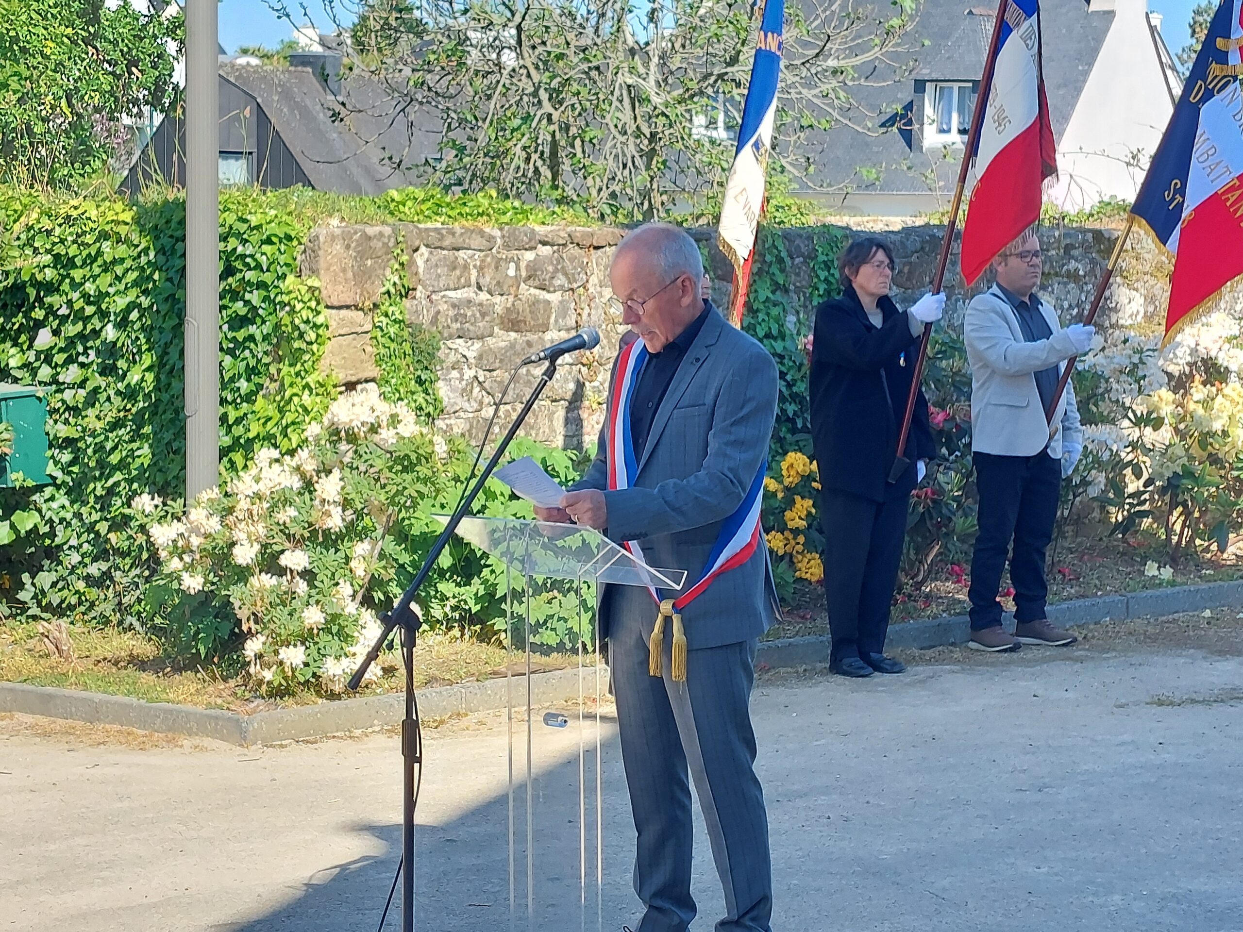 Cérémonie du 8 mai 1945