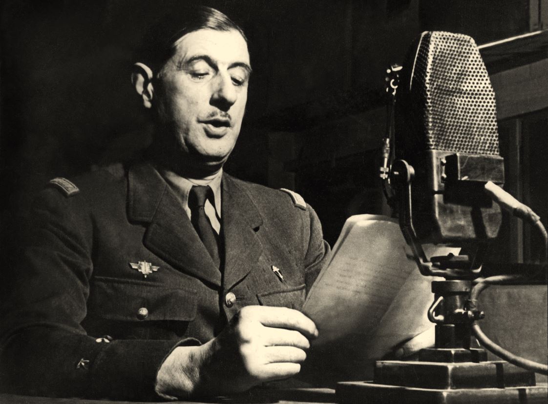 Commémoration de l'appel du 18 juin 1940.