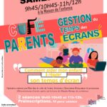 Café parents « La gestion du temps des écrans ».