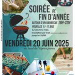 Soirée de fin d'année pour les 11-17 ans