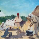 Exposition de peintures.
