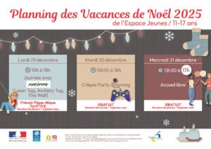 Vacances Noel-Espace jeun