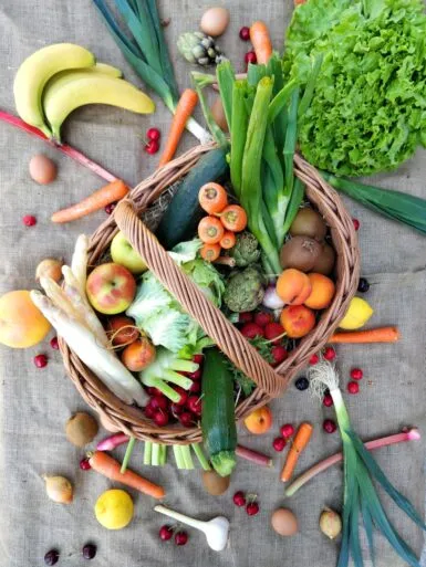 panier de légumes