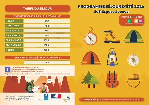 Image du document Programme Séjour d&rsquo;été 2026