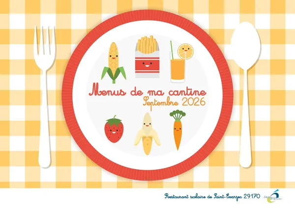 Image du document Menus Cantine septembre 2026