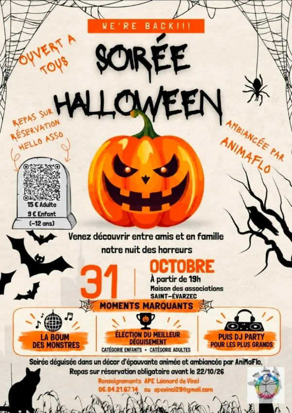Image du document Affiche Halloween APE 2026
